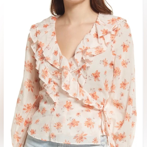 NWT - Free People Amanda Ruffle Top - Size small - Picture 2 of 10